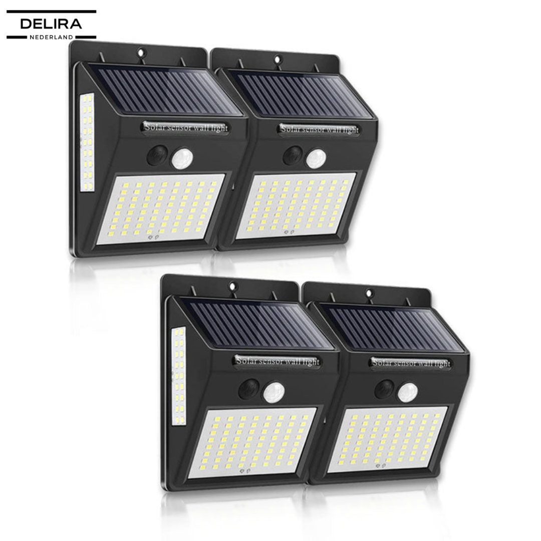 LumaShield™ – Slimme solar wandlamp voor veiligheid en gemak, waar je ook bent