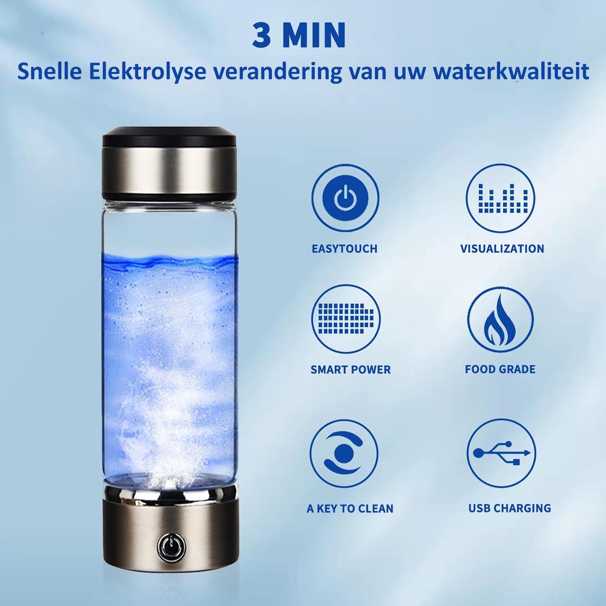 HydroBoost™ - Ontgrendel een nieuwe dimensie van hydratatie met waterstofrijk water