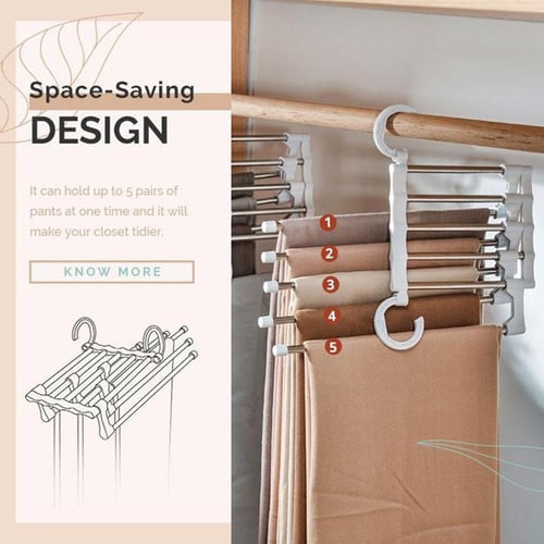 ClothesMax™ - Ruimtebesparend Kledingrek voor een Opgeruimd Huis