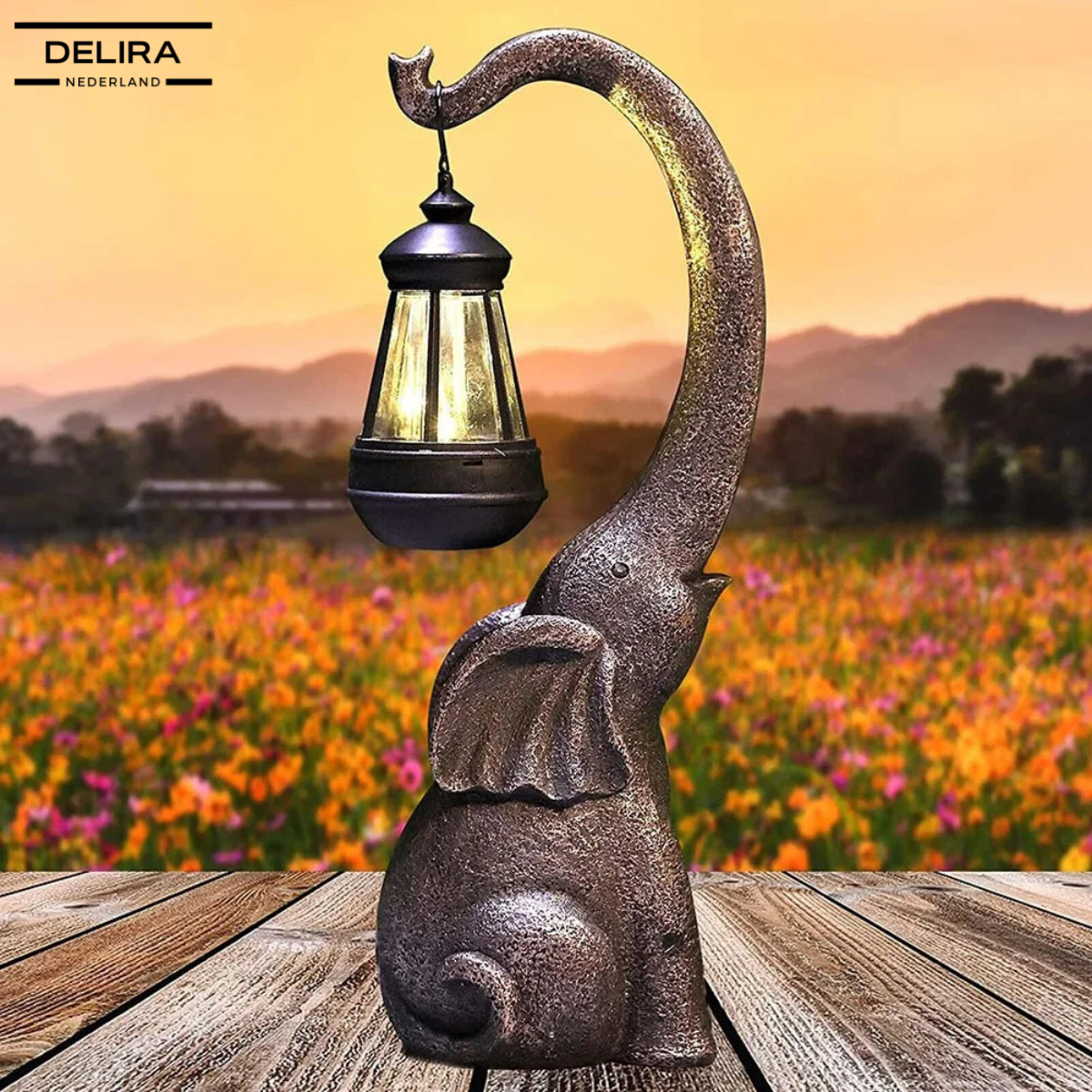 Glowphant™ – Betoverende solarverlichting voor een magische tuinsfeer