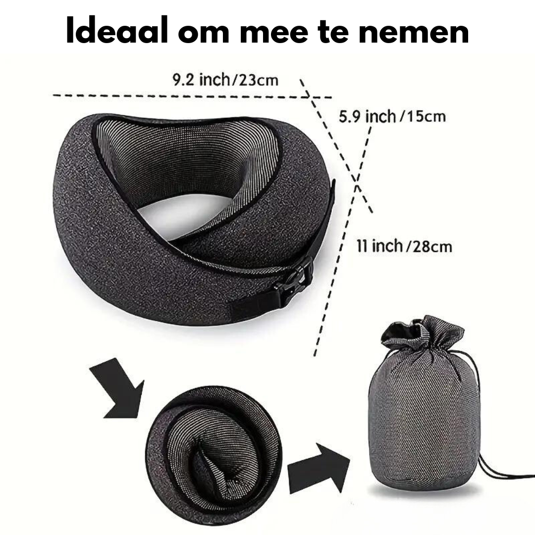 Sleepr™ – De #1 Neksteun voor Pijnvrij Reizen & Ultiem Comfort