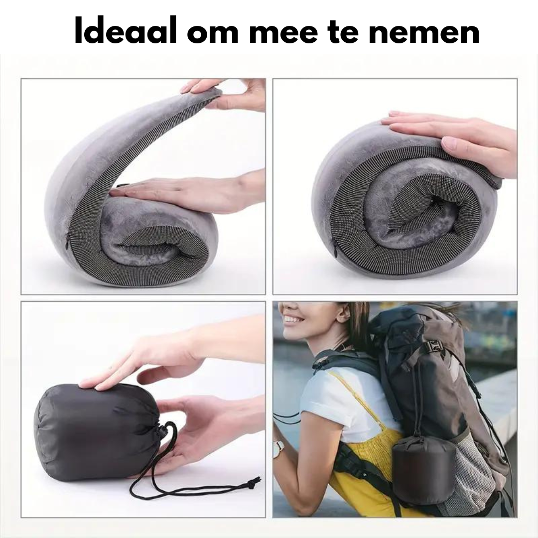 Sleepr™ – De #1 Neksteun voor Pijnvrij Reizen & Ultiem Comfort