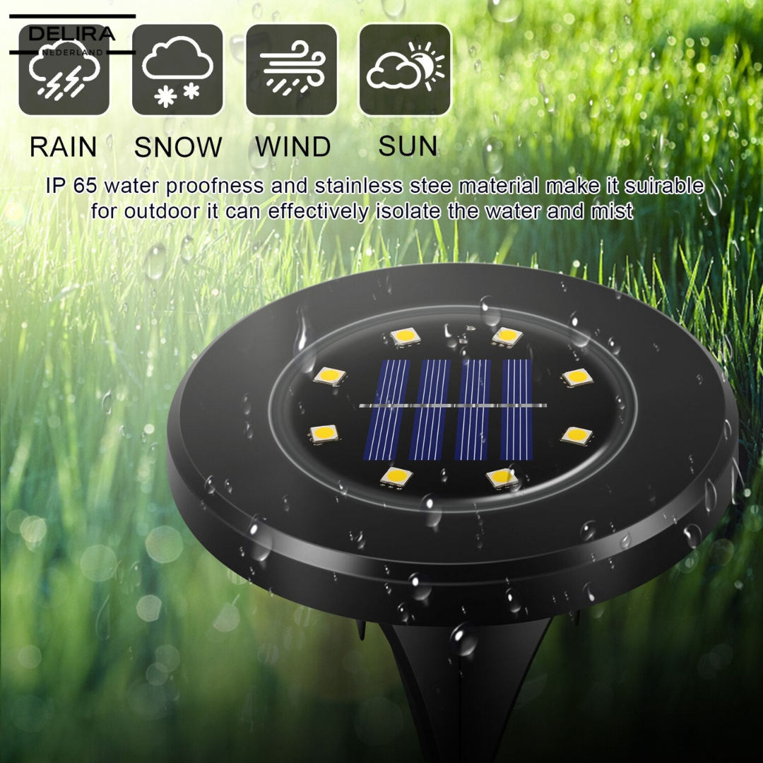 NoctaLux™ – Stijlvolle solarverlichting voor een sfeervolle tuin, zonder gedoe