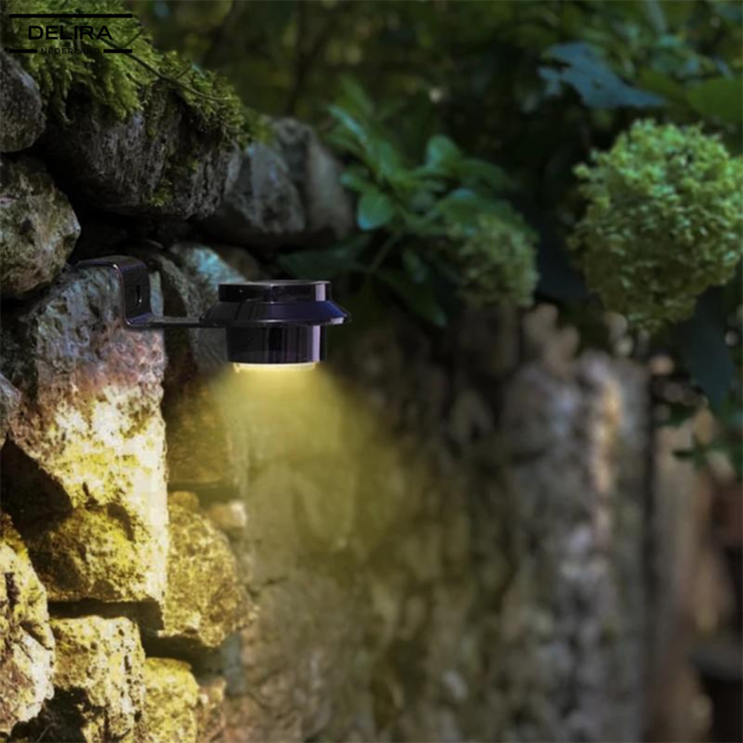 GootLicht™ – De slimme solar dakgootlamp voor sfeervolle en veilige buitenverlichting