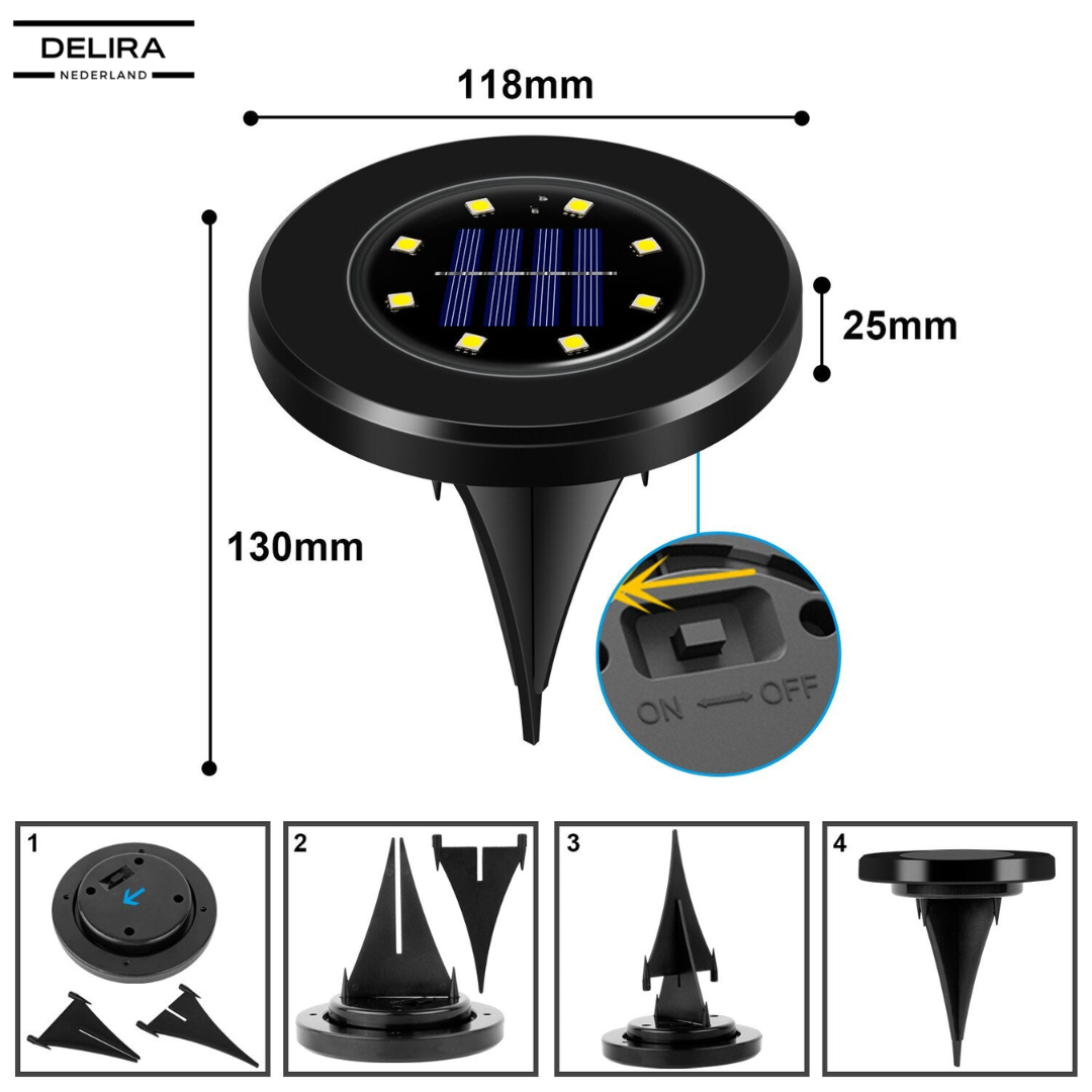 NoctaLux™ – Stijlvolle solarverlichting voor een sfeervolle tuin, zonder gedoe