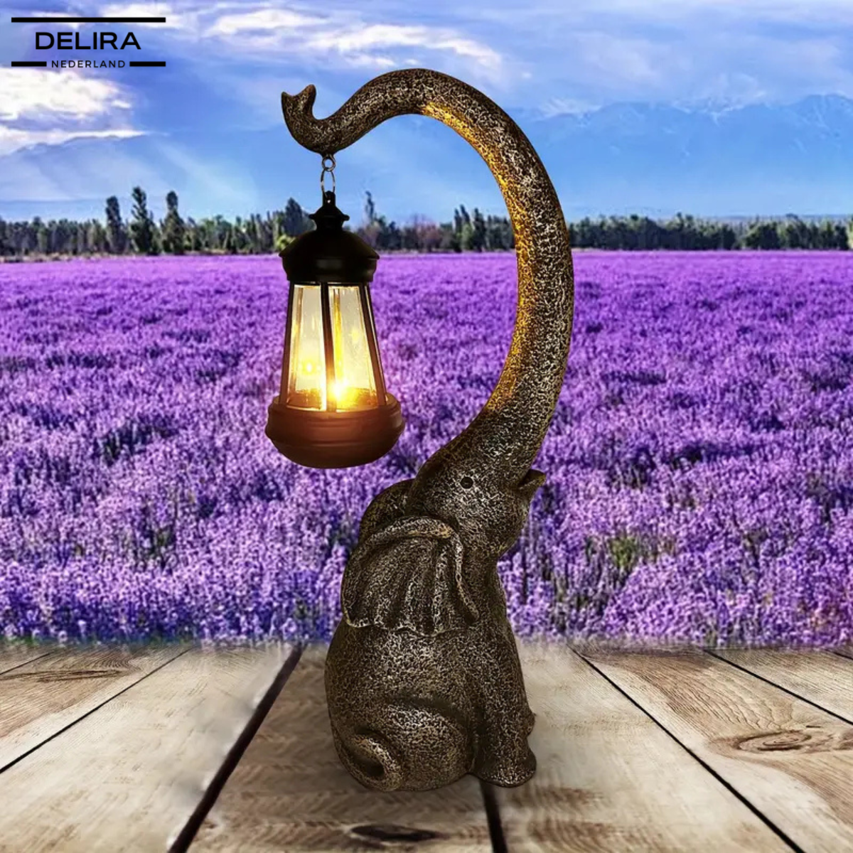 Glowphant™ – Betoverende solarverlichting voor een magische tuinsfeer