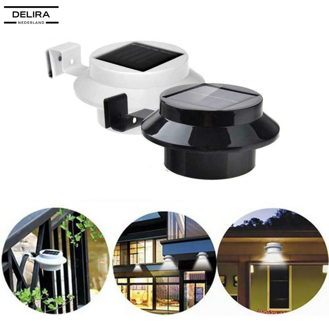 GootLicht™ – De slimme solar dakgootlamp voor sfeervolle en veilige buitenverlichting