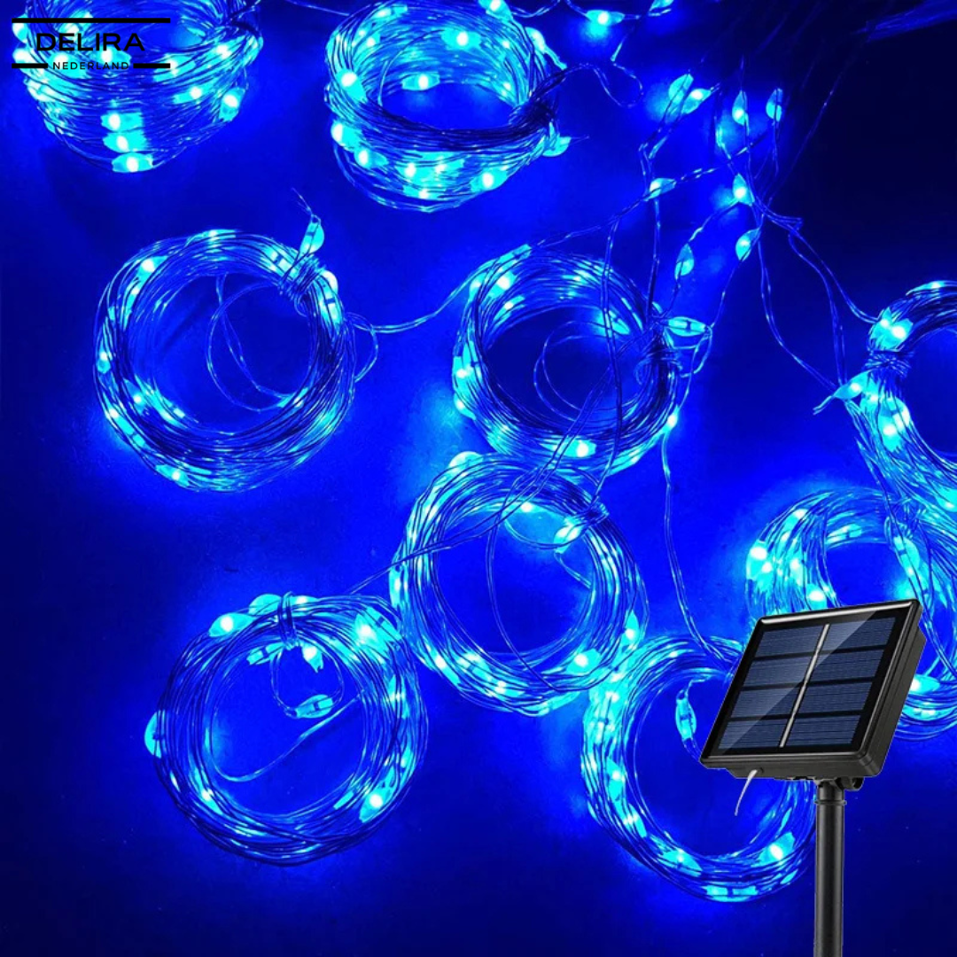 Lichtgordijn SolarGlow™ – Sfeervolle buitenverlichting zonder stroomgedoe