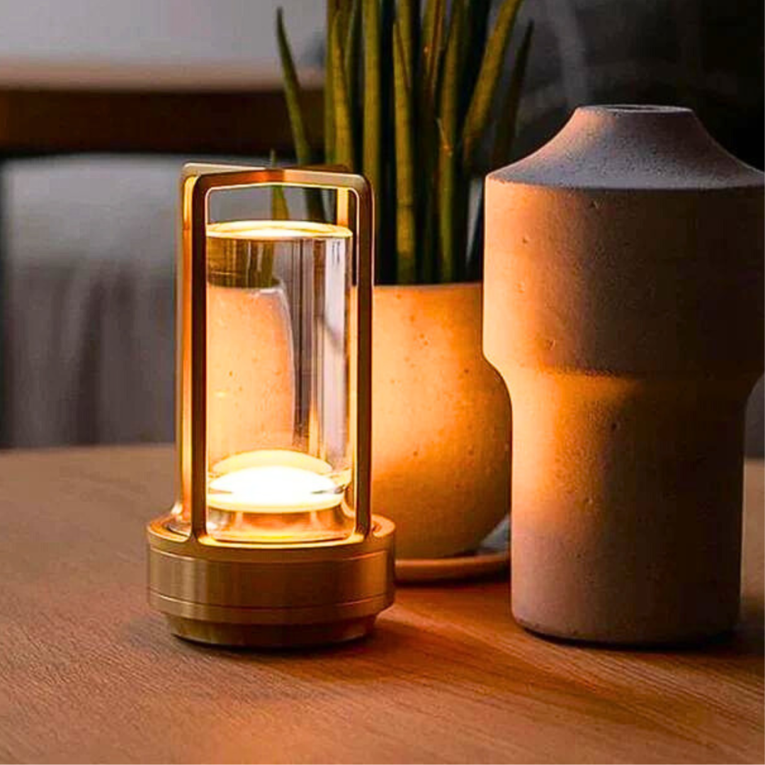 🌟 LumaLuxe™ – De ultieme tafellantaarn voor luxe sfeerverlichting!