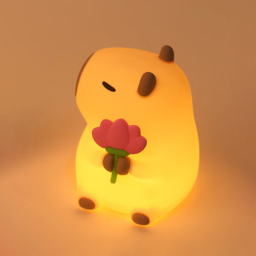 CuddleLights™ Capybara - Het Schattigste Nachtlampje voor Betoverende Slaap