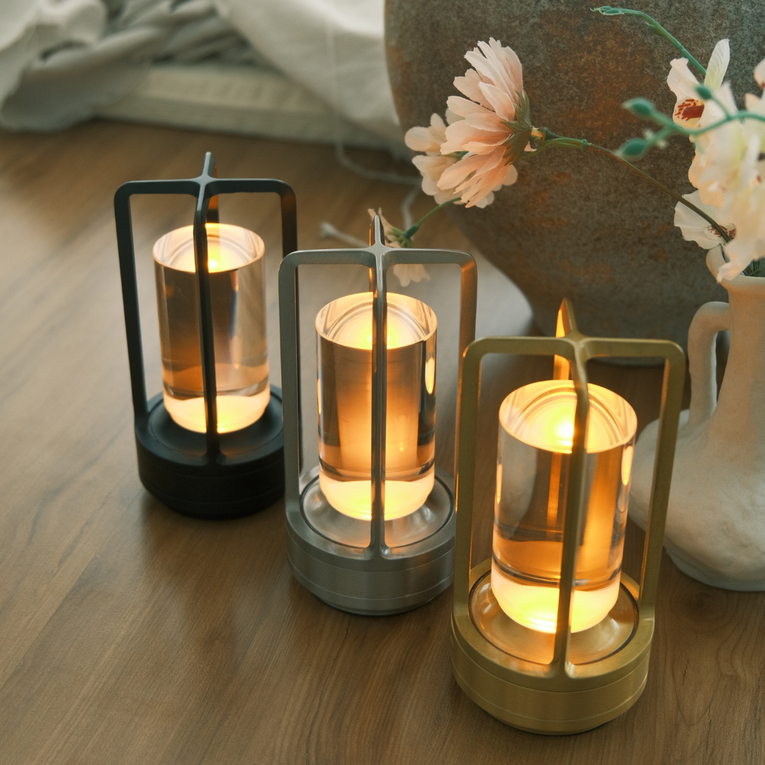 🌟 LumaLuxe™ – De ultieme tafellantaarn voor luxe sfeerverlichting!