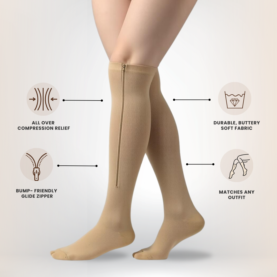 MamaFlow™ - Dé Compressiekousen voor Vermoeide & Gezwollen Benen