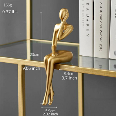 Delira Beeld Abstract Boekenplankdecoratie
