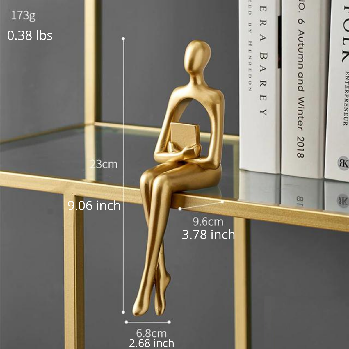 Delira Beeld Abstract Boekenplankdecoratie