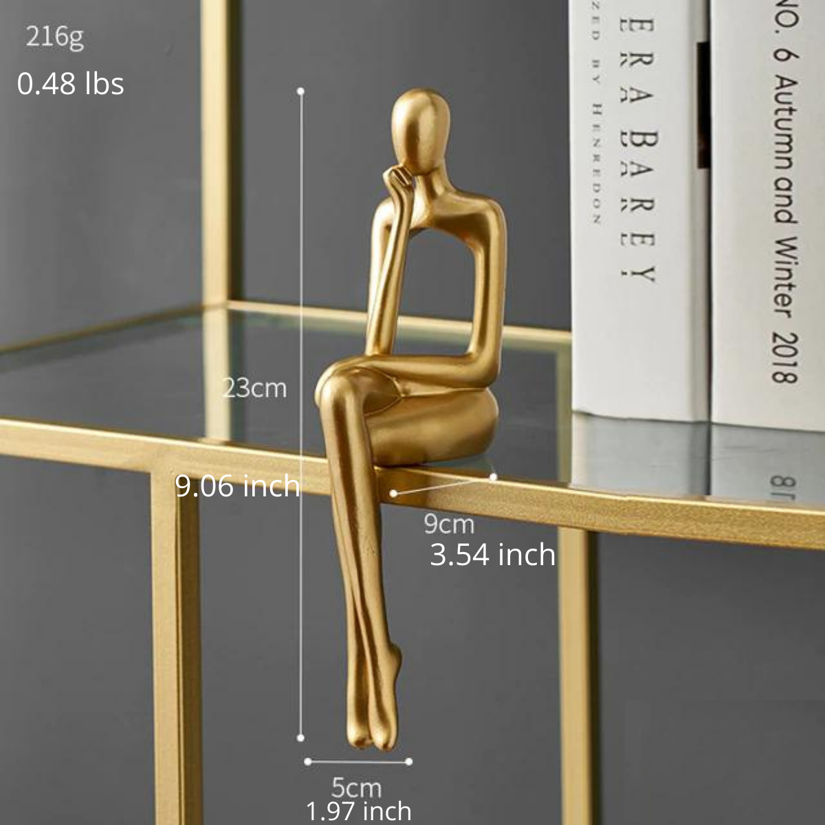 Delira Beeld Abstract Boekenplankdecoratie