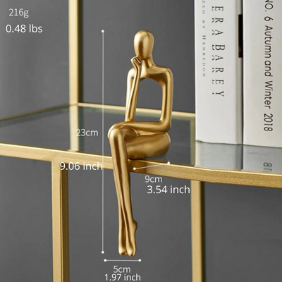 Delira Beeld Abstract Boekenplankdecoratie