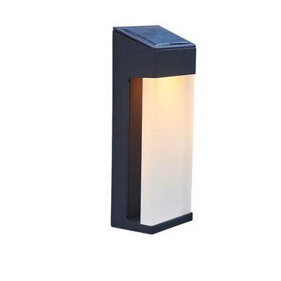 Delira Solar Wandlamp Industrieel Glaslook