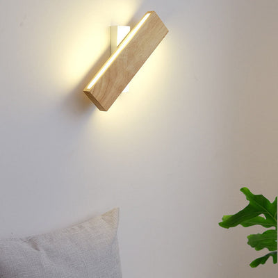 Delira Wandlamp Hout LED Minimalistisch Design