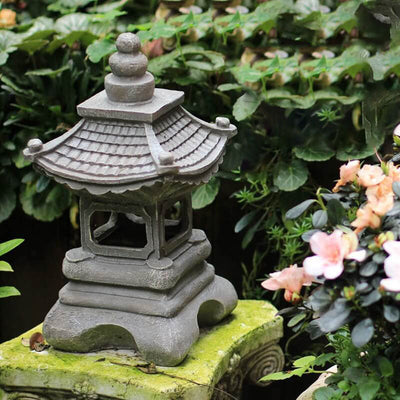 Delira Solar Tuinlamp Zen Pagoda Steenlook