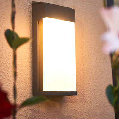 Delira Solar Wandlamp Industrieel Glaslook