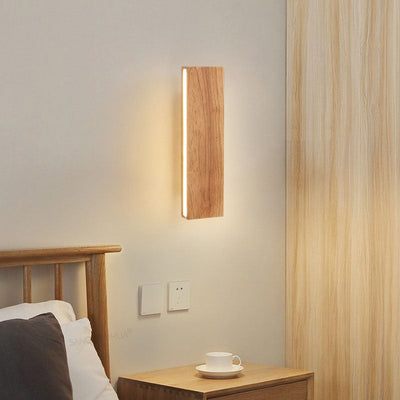 Delira Wandlamp Hout LED Minimalistisch Design