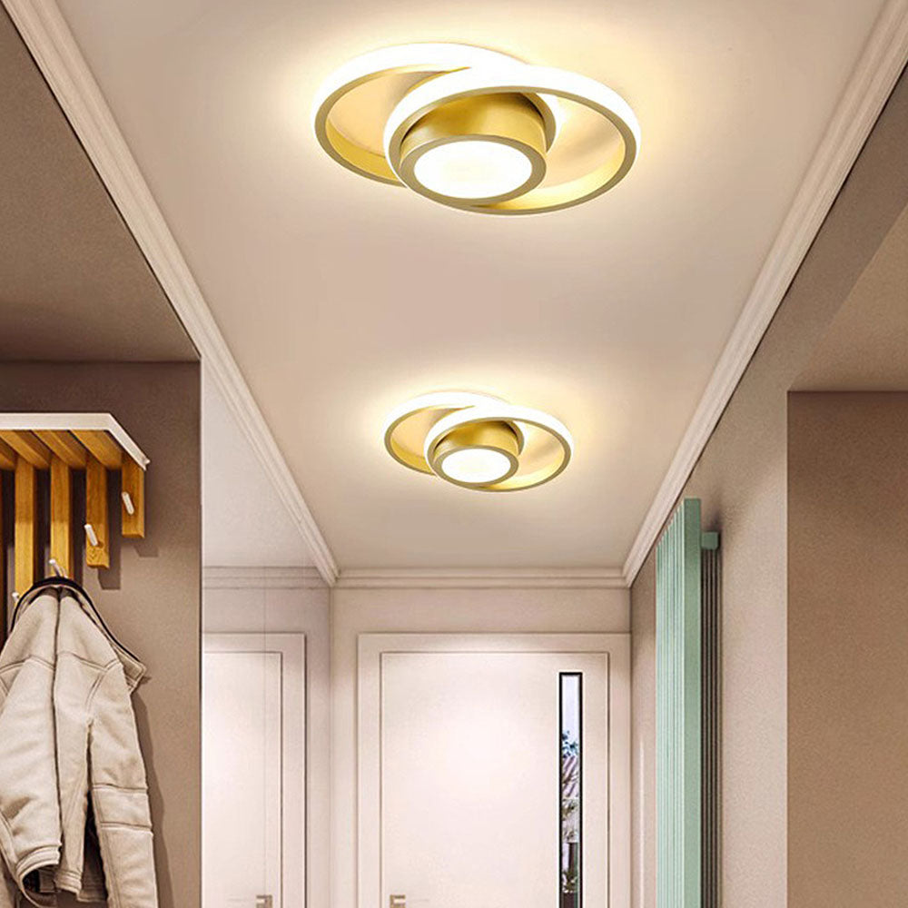 Delira Plafondlamp Minimalistisch Dubbele Ring