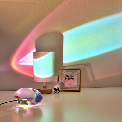 Delira Tafellamp Kristal Projectie Design