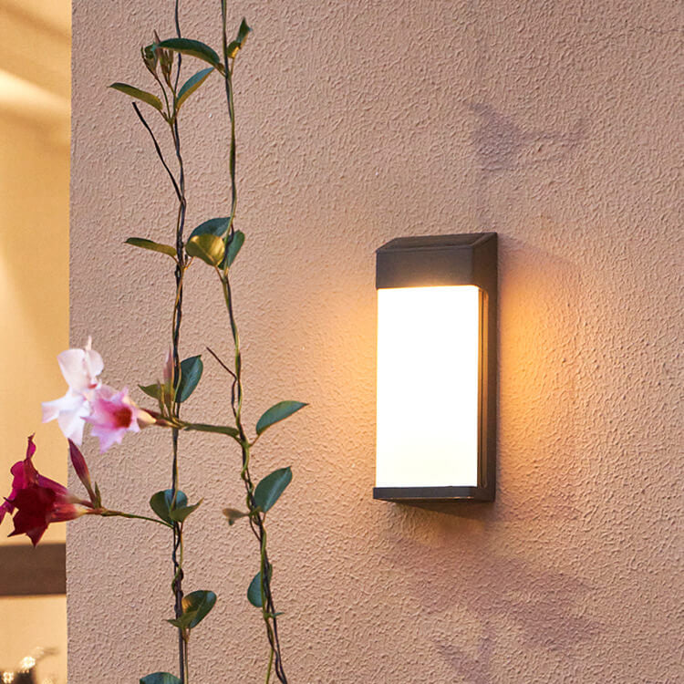 Delira Solar Wandlamp Industrieel Glaslook
