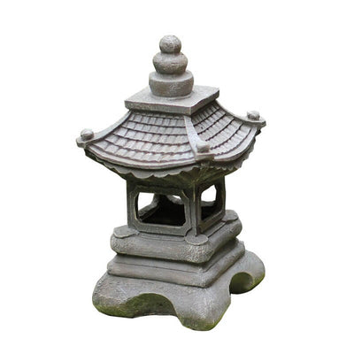 Delira Solar Tuinlamp Zen Pagoda Steenlook