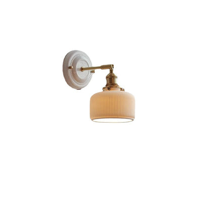 Delira Wandlamp Keramiek Messing Japans Design