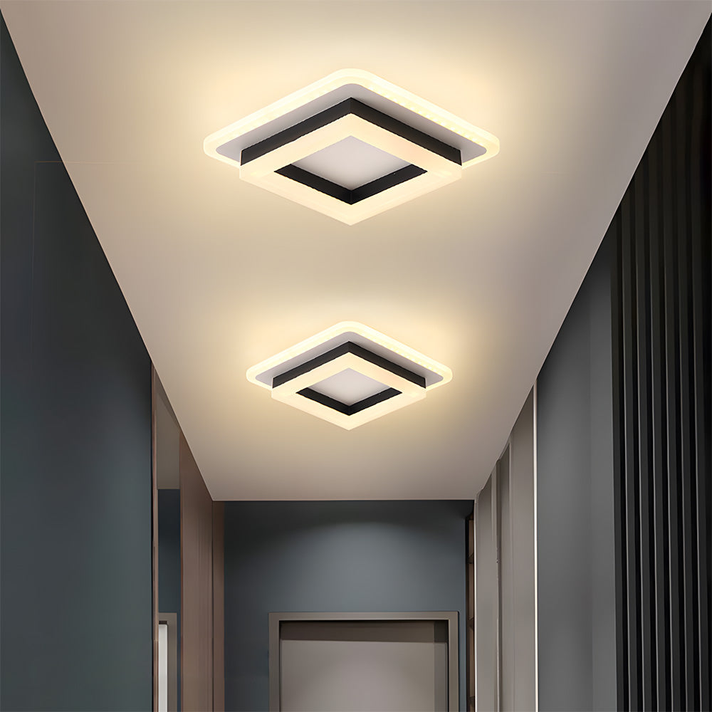 Delira Plafondlamp Vierkant LED Design