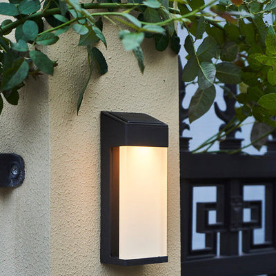 Delira Solar Wandlamp Industrieel Glaslook