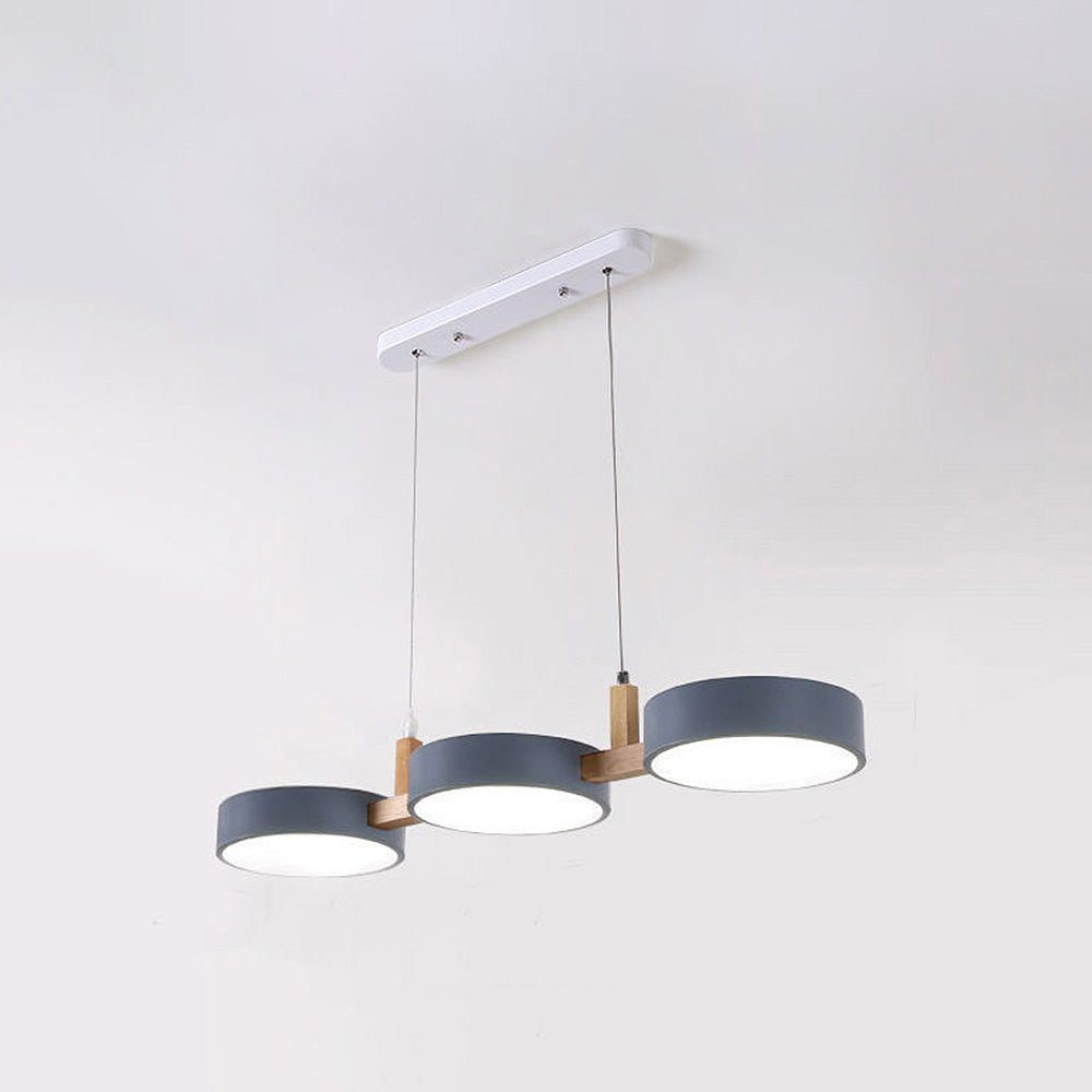 Delira Cilinder Hanglamp Scandinavisch Metaal Hout