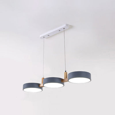 Delira Cilinder Hanglamp Scandinavisch Metaal Hout