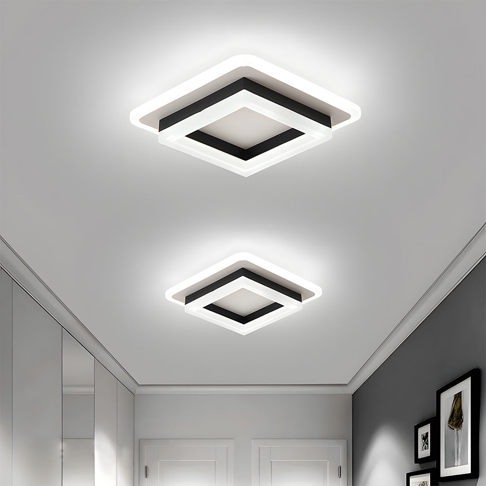 Delira Plafondlamp Vierkant LED Design