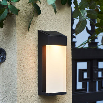 Delira Solar Wandlamp Industrieel Glaslook