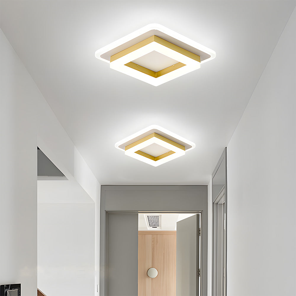 Delira Plafondlamp Vierkant LED Design