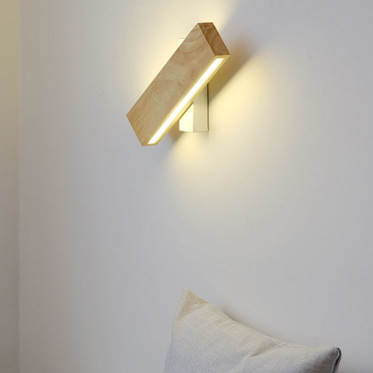 Delira Wandlamp Hout LED Minimalistisch Design