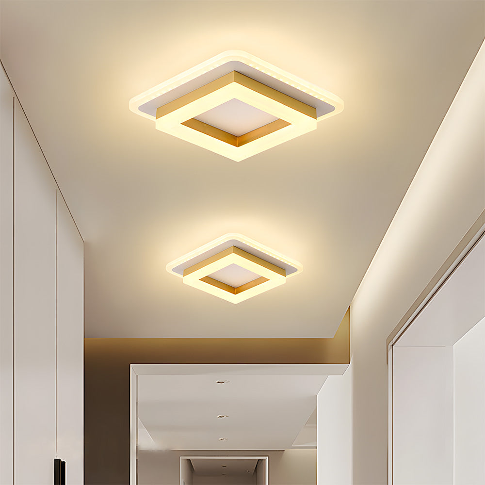 Delira Plafondlamp Vierkant LED Design