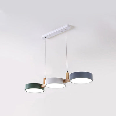 Delira Cilinder Hanglamp Scandinavisch Metaal Hout