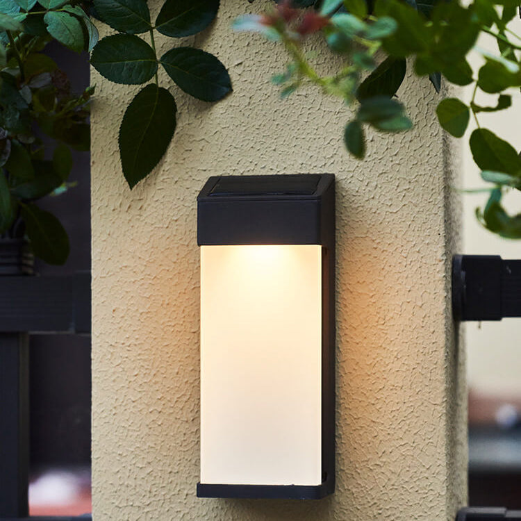 Delira Solar Wandlamp Industrieel Glaslook