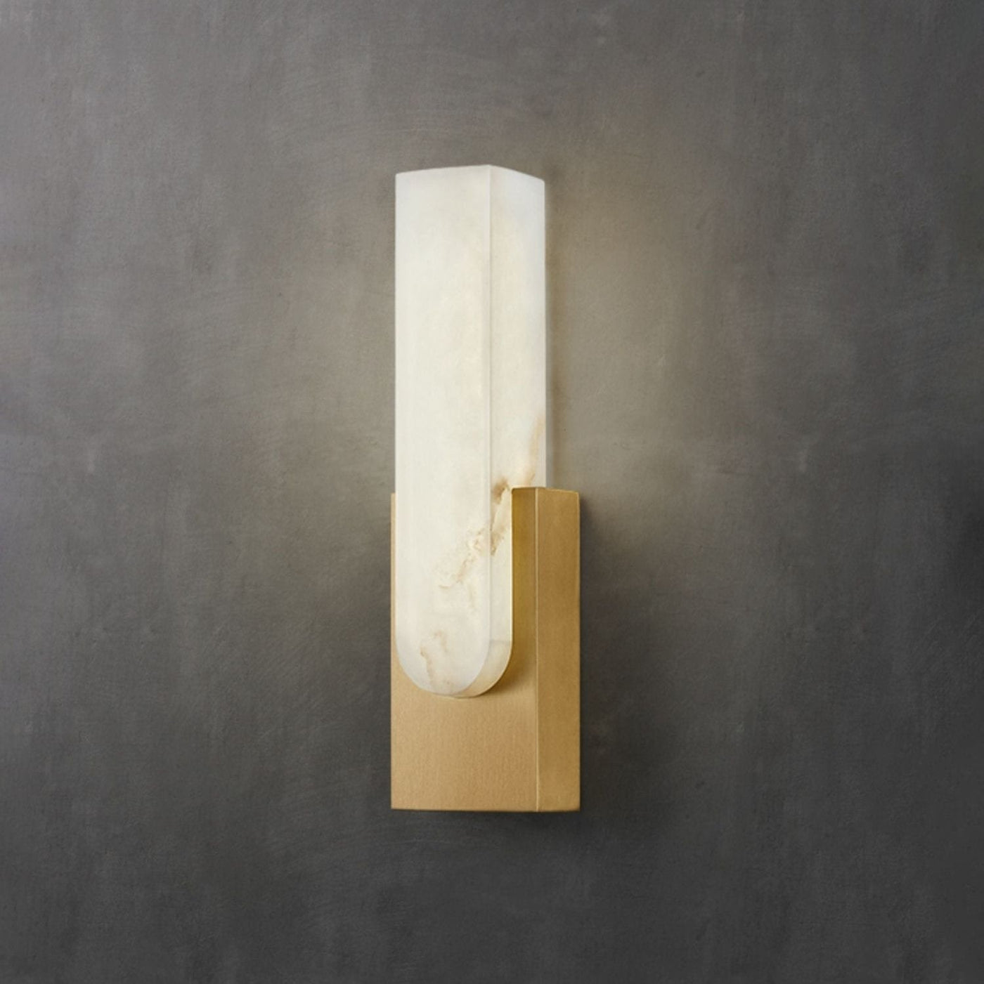 Delira Wandlamp Albast Wit