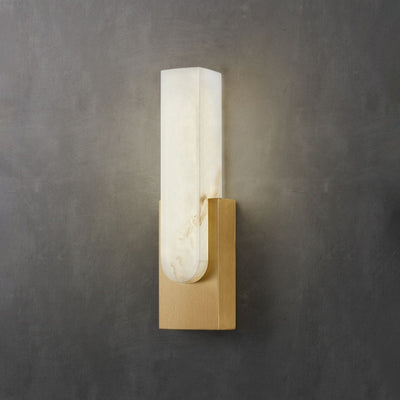 Delira Wandlamp Albast Wit