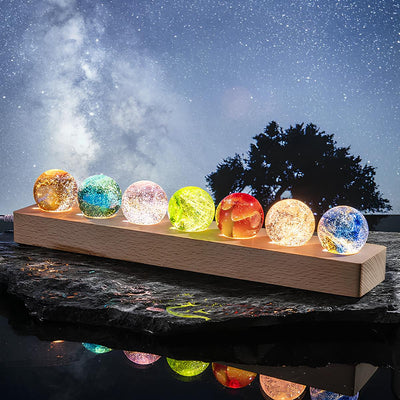 Delira Lichtobject Kristallen Galaxieën Set