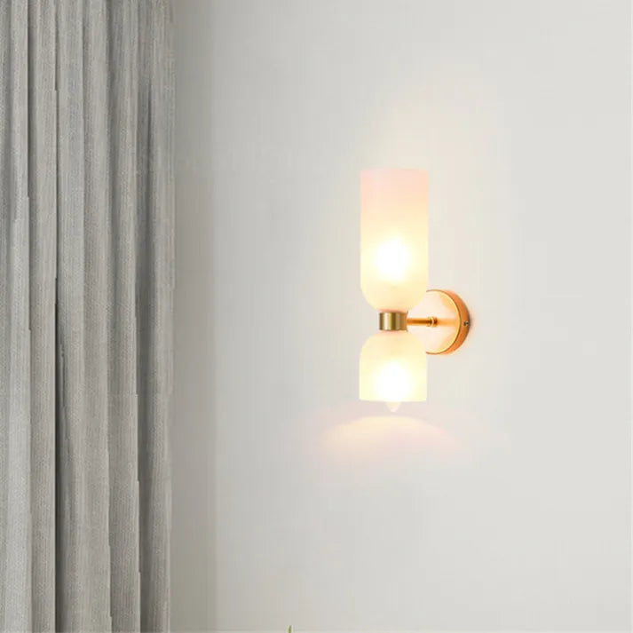 Delira Wandlamp Dubbele Glaslamp Design
