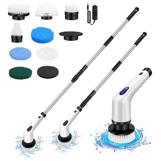 SpinScrub Pro™ – De #1 Elektrische Schrobber voor Moeiteloos Schoonmaken!
