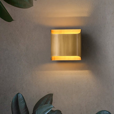 Delira Wandlamp Elegante Messinglook