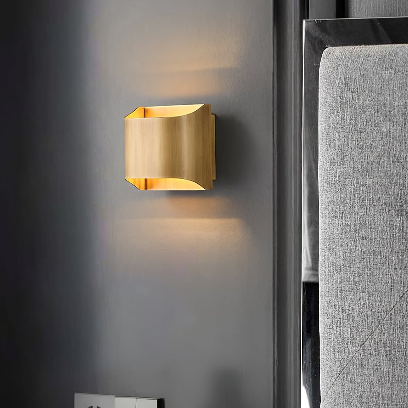 Delira Wandlamp Elegante Messinglook