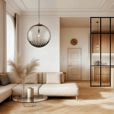 Delira Hanglamp Met Glazen Bel