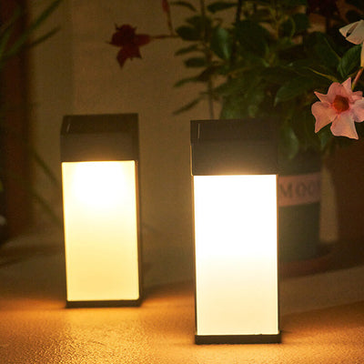 Delira Solar Wandlamp Industrieel Glaslook